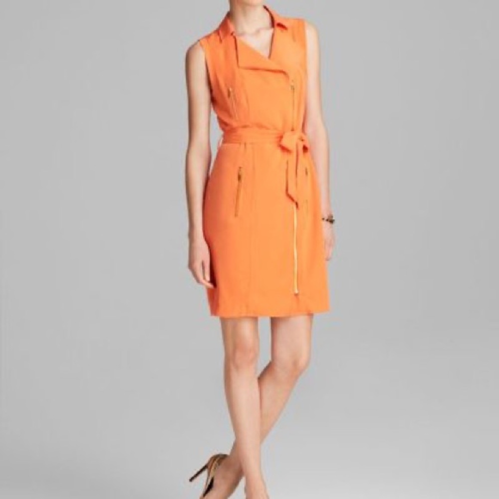 Calvin Klein Moto Dress